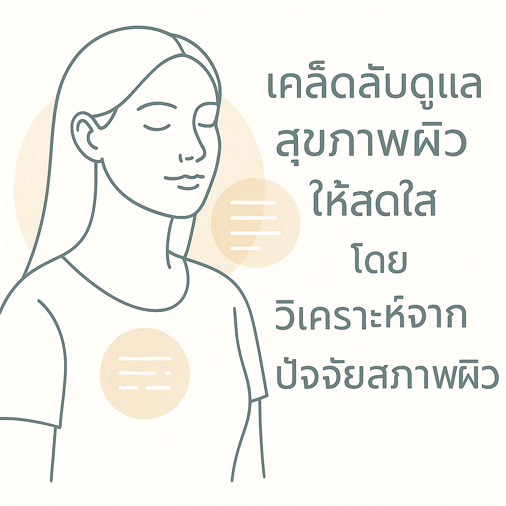 ดูแลสุขภาพผิว