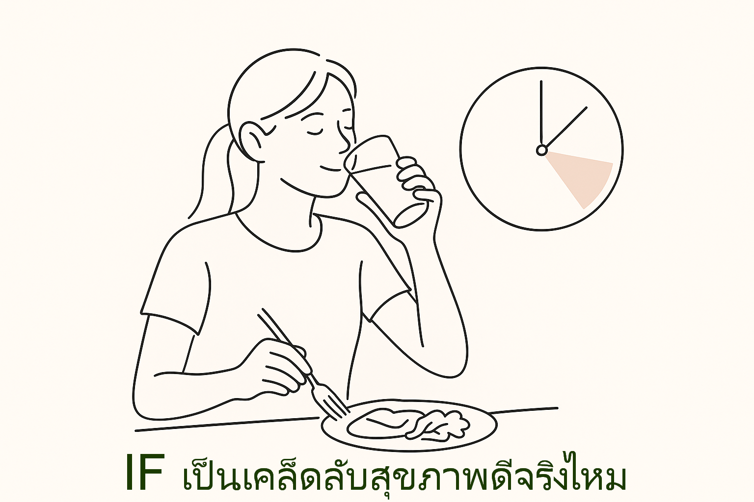 IF เป็น เคล็ดลับสุขภาพดี จริงหรือ