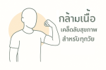 กล้ามนื้อ เคล็ดลับสุขภาพ